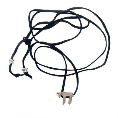 Chai Pendant on Leather Cord by Joy Stember - The Weitzman Museum Store - 7 - 847384014316