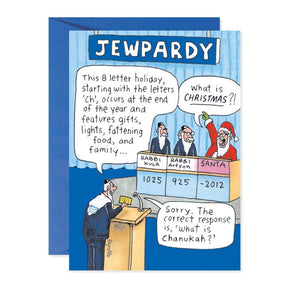 Chanukah Jewpardy Card - The Weitzman Museum Store - 7 - 847384011454