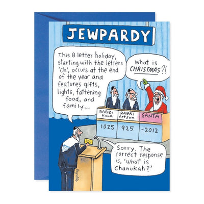 Chanukah Jewpardy Card - The Weitzman Museum Store - 7 - 847384011454