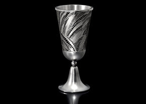 Chaos Black Kiddush Cup - The Weitzman Museum Store - 7-847384019161