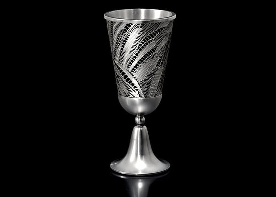 Chaos Black Kiddush Cup - The Weitzman Museum Store - 7-847384019161
