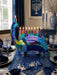 Charming Dino Menorah - The Weitzman Museum Store - EMHAO3