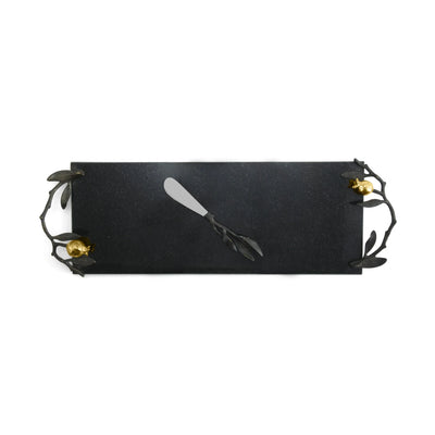 Pomegranate Small Cheeseboard with Knife