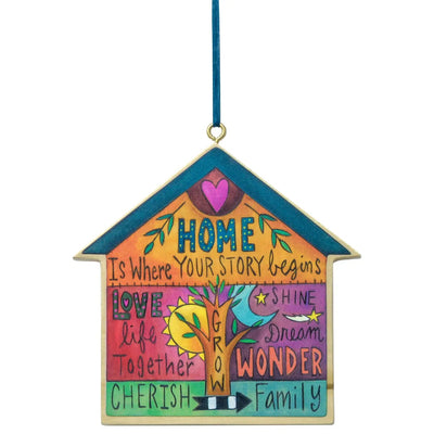 Chez Vous House Ornament - The Weitzman Museum Store - ORN103S - 3