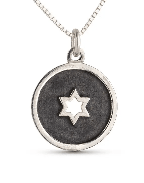Circle of Life Pendant with Cut Out Star - The Weitzman Museum Store - 530350