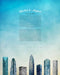 Cityscapes Ketubah Collection by Adriana Saipe - The Weitzman Museum Store - 
