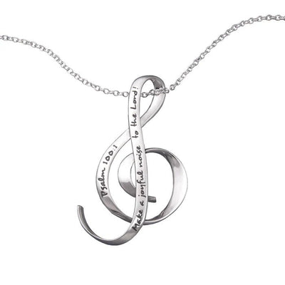 Clef Necklace - The Weitzman Museum Store - FM11N