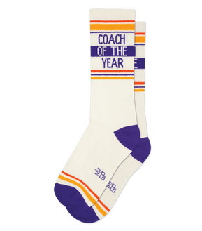 Coach of the Year Socks - The Weitzman Museum Store - 125131