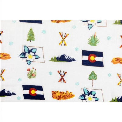 Colorado Swaddle Blanket - The Weitzman Museum Store - 7 - 847384018028