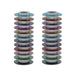 Colorful Discs Candlesticks - The Weitzman Museum Store - EMCV1