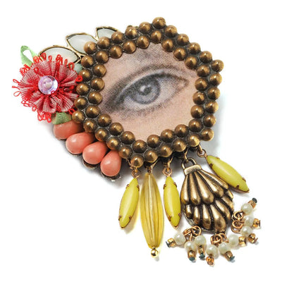 Colorful Eye Pin Brooch - The Weitzman Museum Store - EE27P