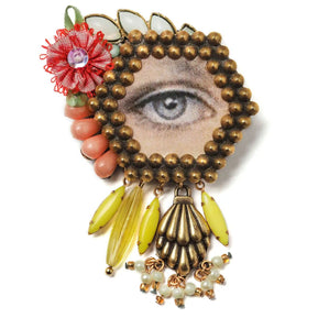 Colorful Eye Pin Brooch - The Weitzman Museum Store - EE27P