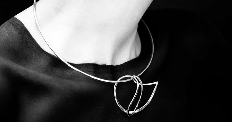 Coming/Going Neckring - The Weitzman Museum Store - 7-847384019417