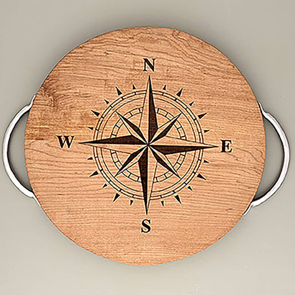 Compass Round Board - The Weitzman Museum Store - CBE-3
