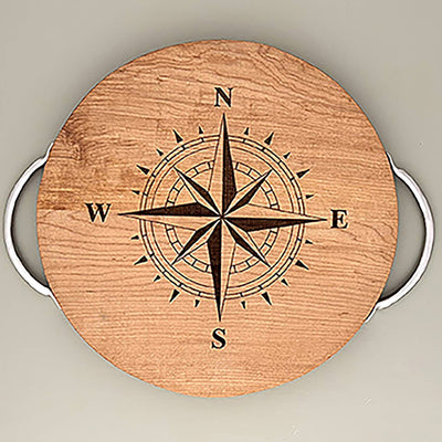 Compass Round Board - The Weitzman Museum Store - CBE-3