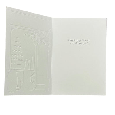 Congrats Wine Card - The Weitzman Museum Store - 7-847384013127
