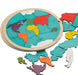 Continents Wood Puzzle - The Weitzman Museum Store - EKP03026