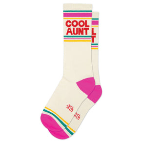 Cool Aunt Gym Crew Socks - The Weitzman Museum Store - 125919