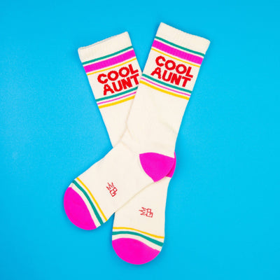 Cool Aunt Gym Crew Socks - The Weitzman Museum Store - 125919
