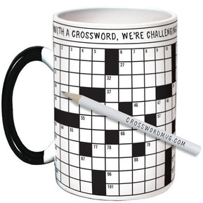 Crossword Puzzle Mug - The Weitzman Museum Store - 7 - 847384009446