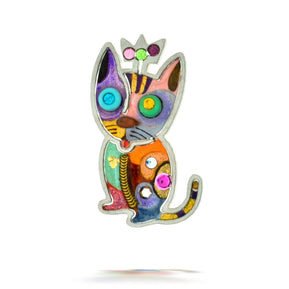 Crowned Cat Pin - The Weitzman Museum Store - 1420214
