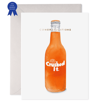 Crushed It Card - The Weitzman Museum Store - SP531