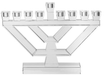 Crystal Menorah - The Weitzman Museum Store - 7 - 847384018781