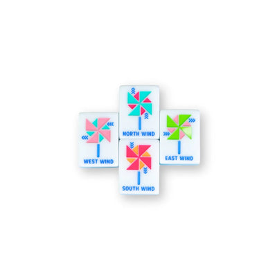 Crystal Prism Blue Mahjong Tiles - The Weitzman Museum Store - TLCCPRBL