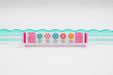Crystal Prism Pink | Mahjong with Bold Angles and Vibrant Vibes | 1.25" x 0.9" x 0.7" - The Weitzman Museum Store - TLCCPRPK
