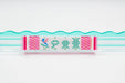 Crystal Prism Pink | Mahjong with Bold Angles and Vibrant Vibes | 1.25" x 0.9" x 0.7" - The Weitzman Museum Store - TLCCPRPK
