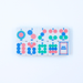 Crystal Prism Pink | Mahjong with Bold Angles and Vibrant Vibes | 1.25" x 0.9" x 0.7" - The Weitzman Museum Store - TLCCPRPK