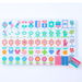 Crystal Prism Pink | Mahjong with Bold Angles and Vibrant Vibes | 1.25" x 0.9" x 0.7" - The Weitzman Museum Store - TLCCPRPK