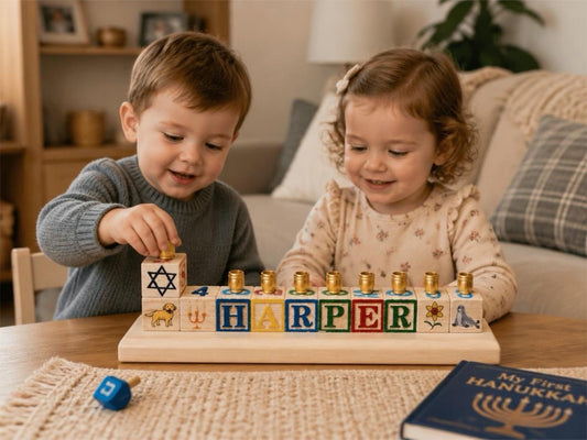 Custom Name Menorah - The Weitzman Museum Store - 