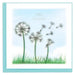 Dandelion Sympathy Card Quilling Card - The Weitzman Museum Store - 758
