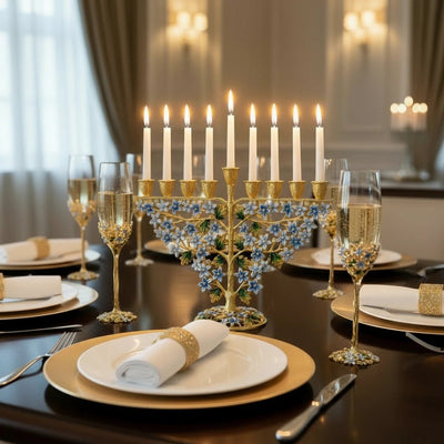 Daphne Menorah - The Weitzman Museum Store - CH2501