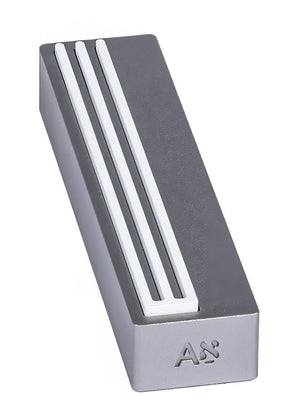 Dark Grey/White Mezuzah - The Weitzman Museum Store - 439429