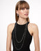 Daughters Gold & Black Drop Necklace - The Weitzman Museum Store - LMYKZN13 - 14E