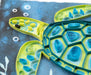 Decorative Sea Turtle Greeting Card - The Weitzman Museum Store - BL1427