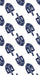 Denim Dreidel - Printed Guest Towel– Chanukah / Hanukkah - The Weitzman Museum Store - 
