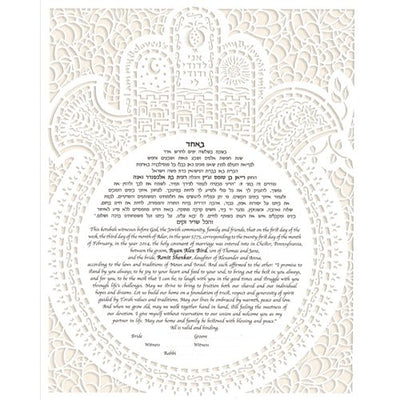 Devotion 2 Ketubah by Cindy Michael - The Weitzman Museum Store - 2 - 01