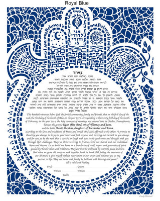 Devotion 2 Ketubah by Cindy Michael - The Weitzman Museum Store - 2 - 01