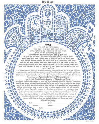 Devotion 2 Ketubah by Cindy Michael - The Weitzman Museum Store - 2 - 01