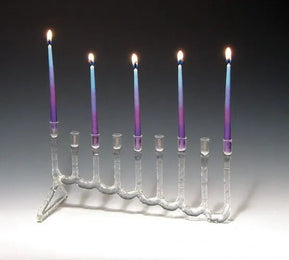 Diagonal Menorah - The Weitzman Museum Store - 7 - 847384019652