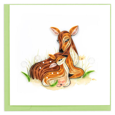 Doe and Fawn Card - The Weitzman Museum Store - 1378