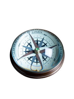 Dommed Glass Compass - The Weitzman Museum Store - 36114