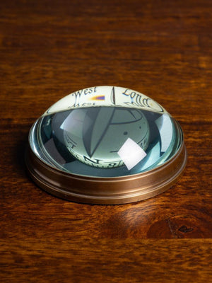 Dommed Glass Compass - The Weitzman Museum Store - 36114