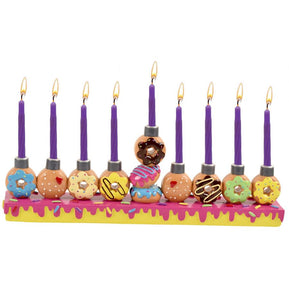 Donuts Menorah - The Weitzman Museum Store - 30603