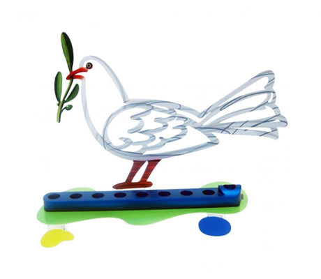 Dove Menorah - The Weitzman Museum Store - 7-847384002641