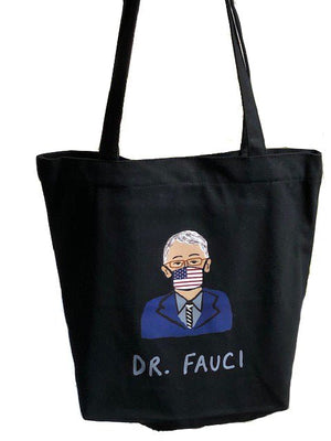 Dr. Fauci Tote Bag - The Weitzman Museum Store - 7 - 847384016876