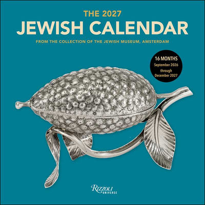 Jewish Calendar 2026–2027 (5787) 16-Month Wall Calendar by Jewish Historical Museum Amsterdam